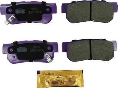 NiBK PN0539 - Set placute frana,frana disc aaoparts.ro