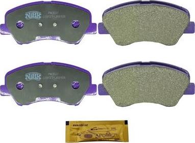 NiBK PN0537 - Set placute frana,frana disc aaoparts.ro