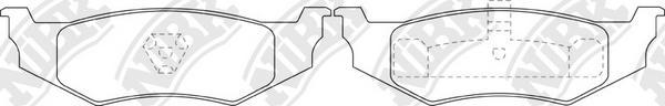 NiBK PN0149 - Set placute frana,frana disc aaoparts.ro