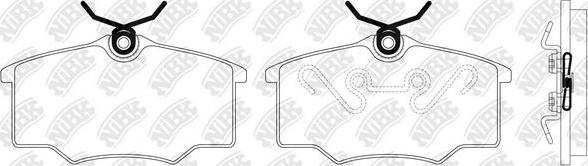 NiBK PN0830 - Set placute frana,frana disc aaoparts.ro