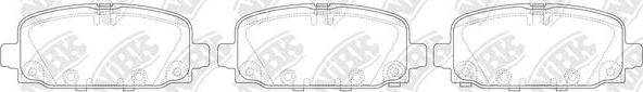 NiBK PN0870 - Set placute frana,frana disc aaoparts.ro