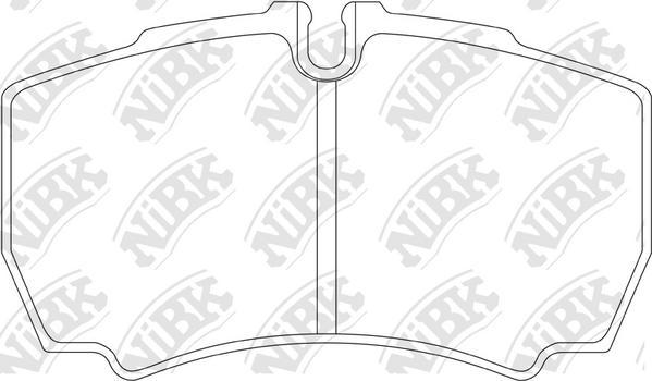 NiBK PN0338 - Set placute frana,frana disc aaoparts.ro