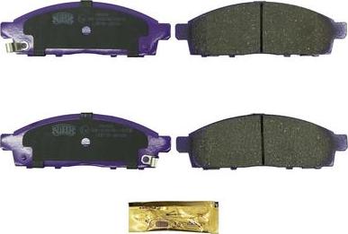 NiBK PN3809 - Set placute frana,frana disc aaoparts.ro
