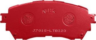 NiBK PN25002S - Set placute frana de performanta aaoparts.ro