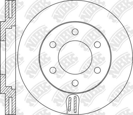 Blue Print ADZ94343 - Disc frana aaoparts.ro