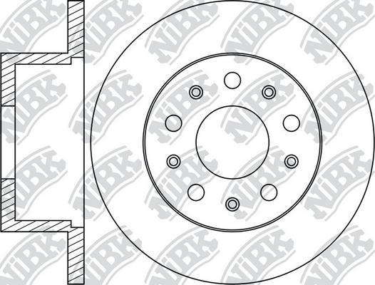 NiBK RN1846 - Disc frana aaoparts.ro