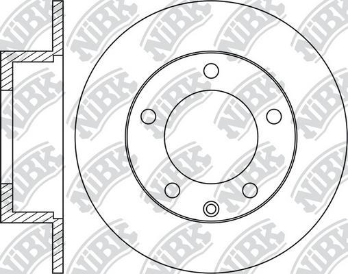 NiBK RN1242 - Disc frana aaoparts.ro