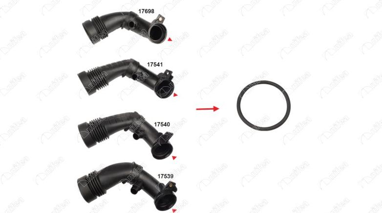 NIFEA 17542 - Inel etansare, furtun aer supraalimentare aaoparts.ro