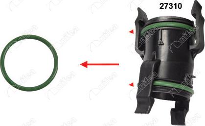 NIFEA 27311 - Inel etansare, furtun aer supraalimentare aaoparts.ro