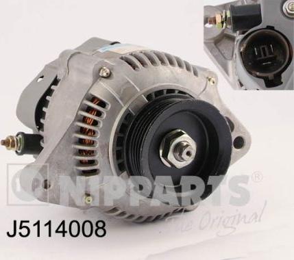 Nipparts J5114008 - Generator / Alternator aaoparts.ro
