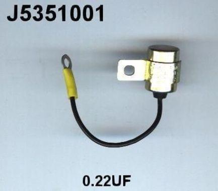 Nipparts J5351001 - Condensator, aprindere aaoparts.ro