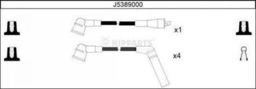 Nipparts J5389000 - Set cablaj aprinder aaoparts.ro
