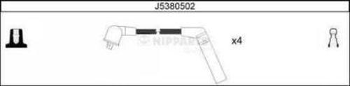 Nipparts J5380502 - Set cablaj aprinder aaoparts.ro