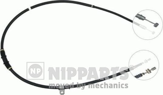 Nipparts J14897 - Cablu, frana de parcare aaoparts.ro