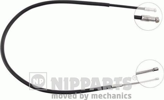 Nipparts J10888 - Cablu, frana de parcare aaoparts.ro