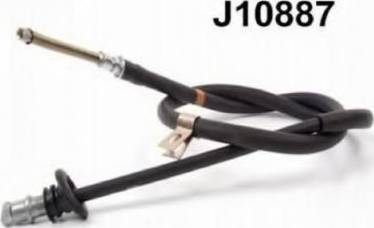 Nipparts J10887 - Cablu, frana de parcare aaoparts.ro