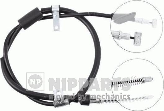 Nipparts J13336 - Cablu, frana de parcare aaoparts.ro