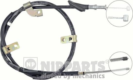 Nipparts J12558 - Cablu, frana de parcare aaoparts.ro