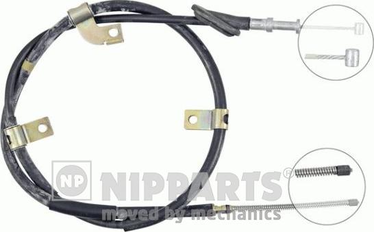 Nipparts J12557 - Cablu, frana de parcare aaoparts.ro