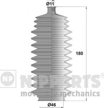 Nipparts J2841011 - Ansamblu burduf, directie aaoparts.ro
