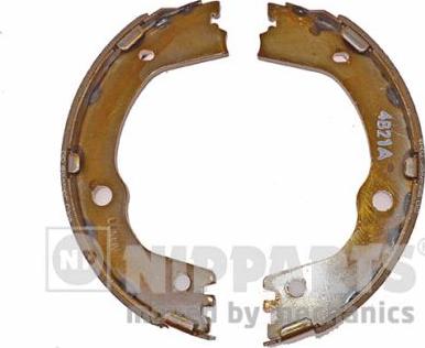 Nipparts N3500327 - Set saboti frana, frana de mana aaoparts.ro