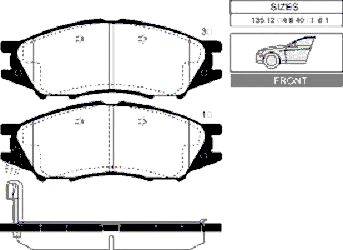 NISSAN D10606N0X2 - Set placute frana,frana disc aaoparts.ro