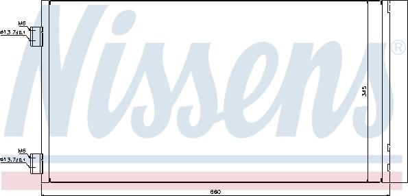 Nissens 940204 - Condensator, climatizare aaoparts.ro