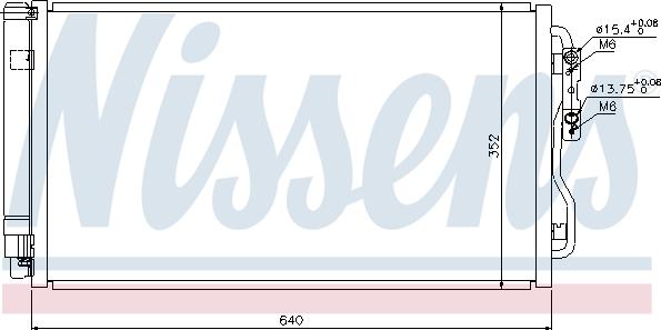 Nissens 940236 - Condensator, climatizare aaoparts.ro