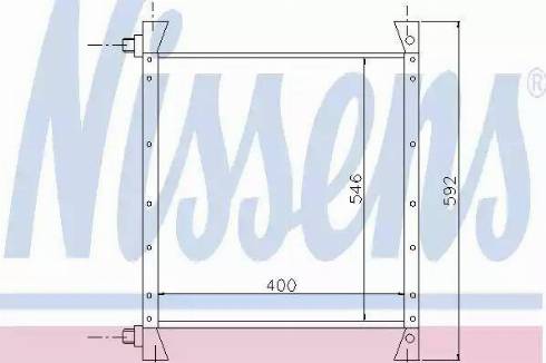 Nissens 94334 - Condensator, climatizare aaoparts.ro