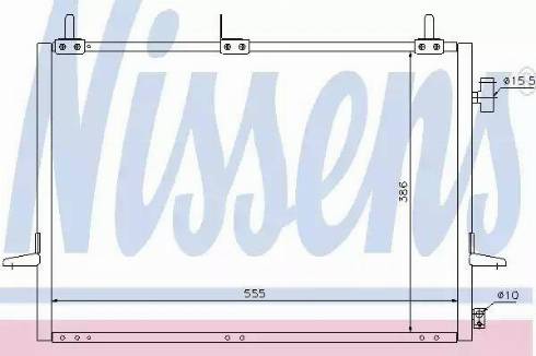 Nissens 94271 - Condensator, climatizare aaoparts.ro