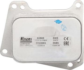 NISSENS 90983 - Radiator ulei, ulei motor aaoparts.ro