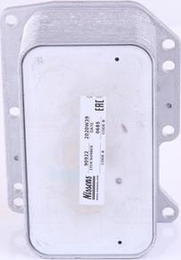 Nissens 90922 - Radiator ulei, ulei motor aaoparts.ro