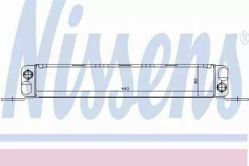 NISSENS 90521 - Radiator ulei, ulei motor aaoparts.ro
