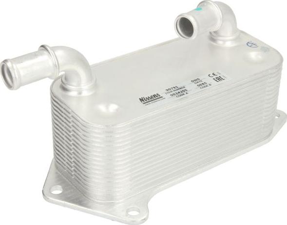 Nissens 90791 - Radiator ulei, ulei motor aaoparts.ro