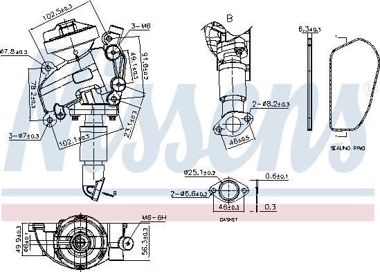 Nissens 98415 - Compresor, climatizare aaoparts.ro