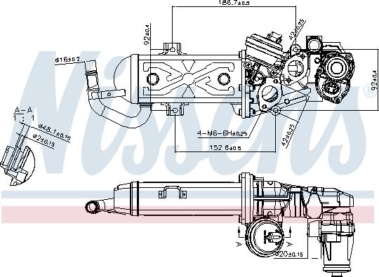 Nissens 98178 - Supapa EGR aaoparts.ro