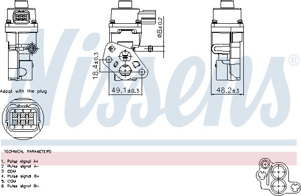 Nissens 98365 - Supapa EGR aaoparts.ro