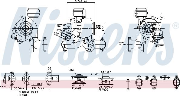 Nissens 93495 - Compresor,sistem de supraalimentare aaoparts.ro