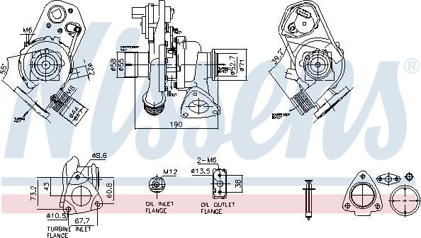 Nissens 93486 - Compresor,sistem de supraalimentare aaoparts.ro