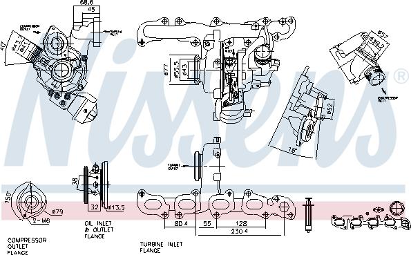 Nissens 93420 - Compresor,sistem de supraalimentare aaoparts.ro