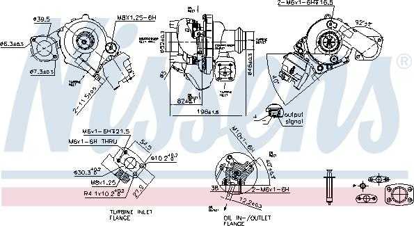 Nissens 93421 - Compresor,sistem de supraalimentare aaoparts.ro