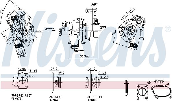 Nissens 93475 - Compresor,sistem de supraalimentare aaoparts.ro