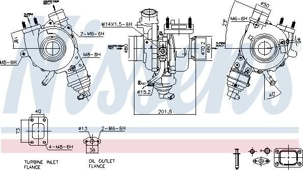 Nissens 93476 - Compresor,sistem de supraalimentare aaoparts.ro