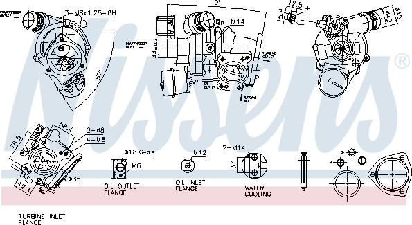 Nissens 93557 - Compresor,sistem de supraalimentare aaoparts.ro