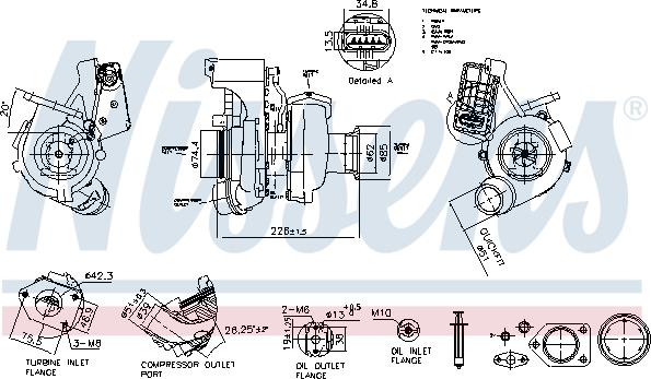 Nissens 93564 - Compresor,sistem de supraalimentare aaoparts.ro