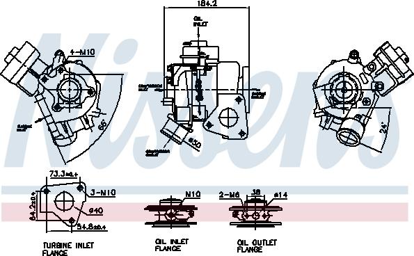 Nissens 93536 - Compresor,sistem de supraalimentare aaoparts.ro