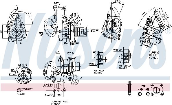 Nissens 93524 - Compresor,sistem de supraalimentare aaoparts.ro