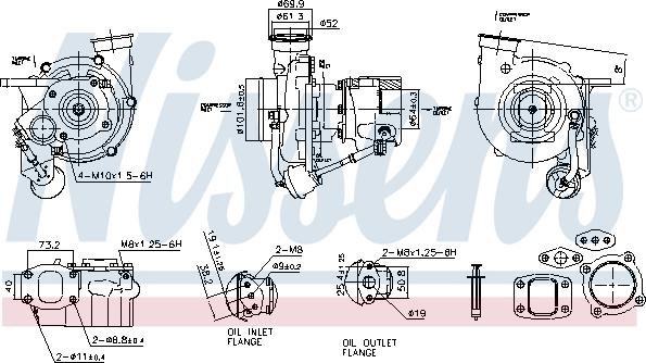Nissens 93579 - Compresor,sistem de supraalimentare aaoparts.ro