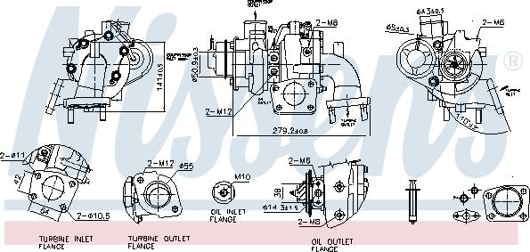 Nissens 93642 - Compresor,sistem de supraalimentare aaoparts.ro