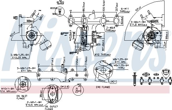 Nissens 93090 - Compresor,sistem de supraalimentare aaoparts.ro